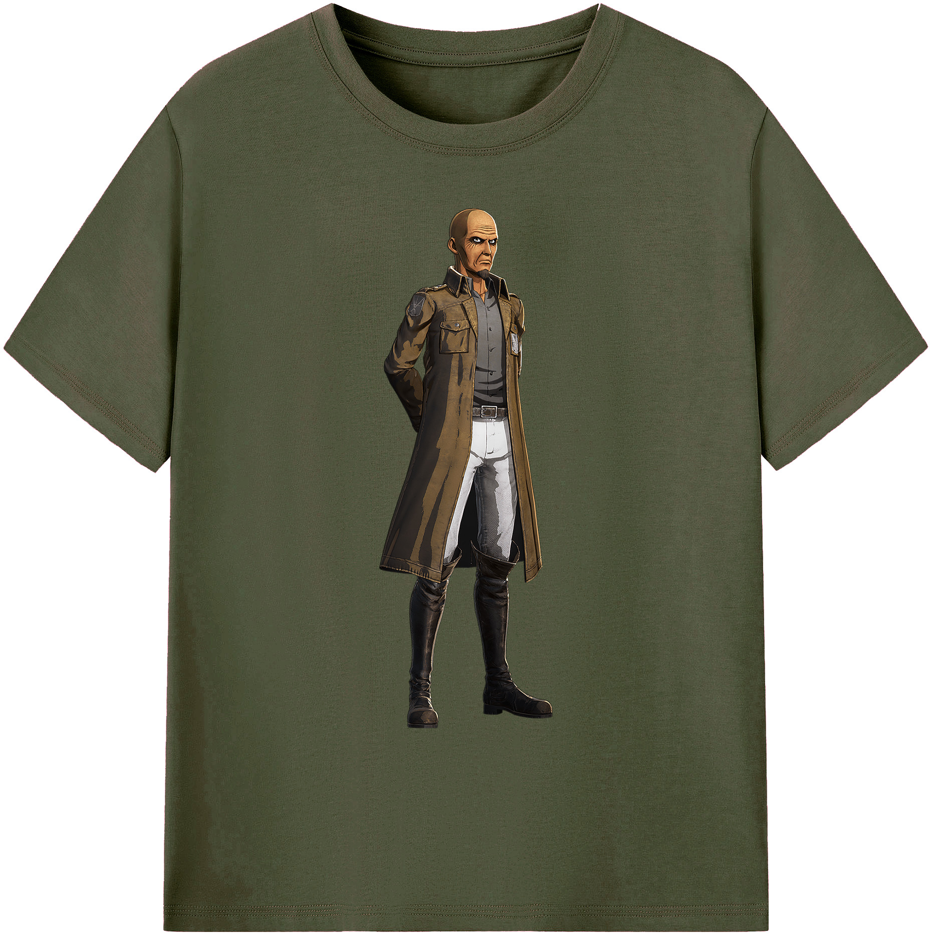 （画像用） 進撃の巨人 Attack on Titan 綿100％ メンズ半袖Tシャツ｜肌触りやわらか＆通気性